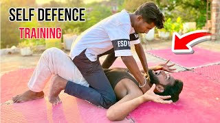 🥋Self Defence Techniques For Road Fight  Self Defence Kaise Sikhe [upl. by Emelun]