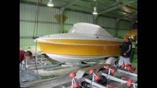 CootaCraft Boats BUILD PROCESSFIBREGLASS LAY UP [upl. by Lark]