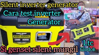 tutorial genset silent inverter generator pro quip  portable petrol inverter [upl. by Tilden962]