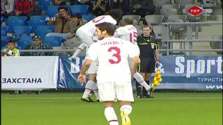 Goal of the year 2010  Hamit Altintop vs Kazakhstan  HD [upl. by Rhiana]