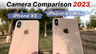 iPhone XS Max VS iPhone XS Camera Comparison in 2023🔥  Detailed Camera Test in Hindi ⚡ [upl. by Auqenwahs]