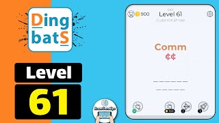 Dingbats Level 61 Comm Walkthrough [upl. by Ettenna583]