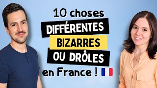 😜 10 choses françaises que les étrangers trouvent différentes étranges ou drôles [upl. by Lynde]