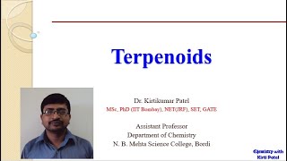 Terpenoids Zingiberene Synthesis [upl. by Maguire]