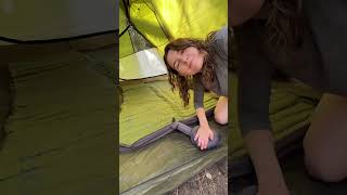 Review of the megamat sleeping pad 🫡 outdoorlife camping campinggear campingcar solotravel [upl. by Ahsiruam]