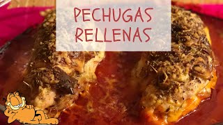 Pechugas de Pollo al Horno Rellenas 🤤 ¡SUPER JUGOSA [upl. by Losse975]