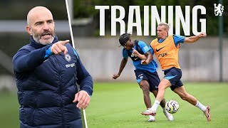 ENZO MARESCA FOCUS  First Week of PreSeason Training  Chelsea FC 2425 [upl. by Kennith]