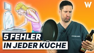 Falsches Öl falsche Pfanne falsche Hygiene amp vieles mehr Das geht schief in der Küche [upl. by Tebor]