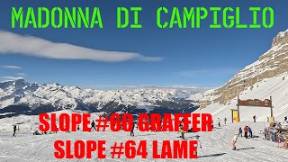 Madonna di Campiglio  SLOPE 60 GRAFFER  SLOPE 64 LAME [upl. by Esac531]