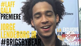 Jorge Lendeborg Jr interviewed at Brigsby Bear Gala Premiere at LAFF BrisgbyBear [upl. by Kyl1]