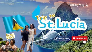 Pitons Paradise and Pure Fun St Lucia Vlog  Royalton Hideaway  Sulphur Springs  KFC [upl. by Sidwell]