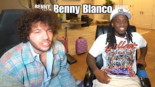 Benny Blanco Meets Kai Cenat On Stream [upl. by Duffy]