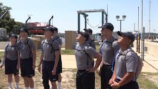 USMMA Class of 2026 Indoctrination Day Three [upl. by Lexerd133]