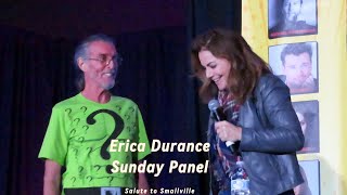 Erica Durance Sunday Panel  SALUTE TO SMALLVILLE [upl. by Flemming]