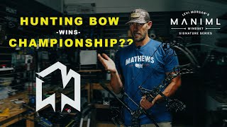 How I built my HUNTING BOW to win a CHAMPIONSHIP [upl. by Esiole]