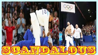 Olympics judo star immediately disqualified after scandalous attack as tempers boil over [upl. by Nadler]