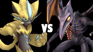 Zeraora Vs Ridley [upl. by Ainesy]