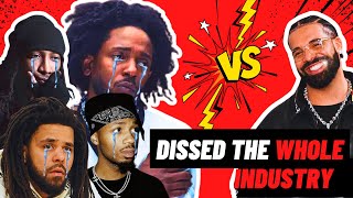 Drake Vs the whole Hip Hop industry  Push Ups Diss explained I Hip hop news [upl. by Eidda]