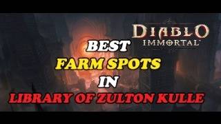 Best Library Farm Spots in Diablo Immortal [upl. by Zavala]