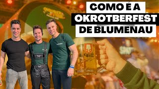 Como é a Oktoberfest de Blumenau  2023 [upl. by Trent]