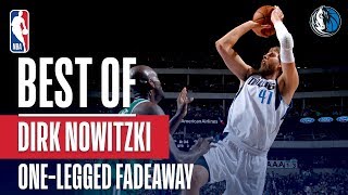 Best Of Dirk Nowitzkis SIGNATURE OneLegged Fadeaway [upl. by Blalock]