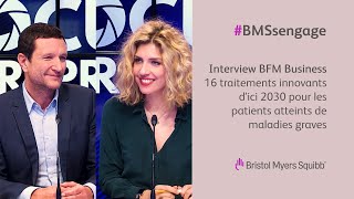 Interview BFM Business I Bristol Myers Squibb [upl. by Aivatnuahs]