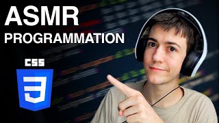 ASMR Initiation à la programmation WEB  CSS [upl. by Nazario]