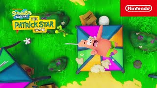 SpongeBob SquarePants The Patrick Star Game – Launch Trailer – Nintendo Switch [upl. by Nonnel]