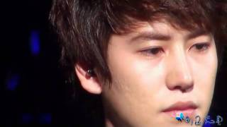 HD Fancam Kyuhyun crying  In My Dream  SS3 in Nanjingflv [upl. by Fernald]