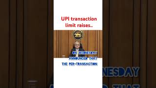 RBI raises UPI transaction limitsnewseconomymoneyshortsshortvideo [upl. by Tim]