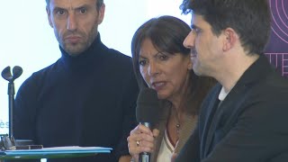 JO2024 à Paris quotSur les transports il y a encore du boulotquot dit Hidalgo  AFP Extrait [upl. by Adnahsal]