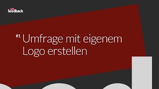 1 Neue Umfrage erstellen  easyfeedback [upl. by Ariec277]