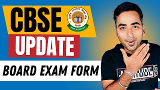 CBSE LATEST UPDATE REGARDING BOARD EXAM FORM 😨 [upl. by Shaver]