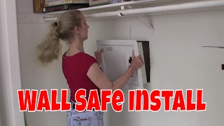 How to install a Wall Safe [upl. by Garwin]