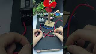 The principle of table fan control in two places shorts short diy [upl. by Aiuqenehs227]