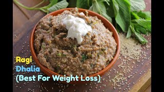 రాగి ధలియా  Raagi Dalia Best Millet Kichidi recipe By vismai foodHealthy Kichidi recipe in Telugu [upl. by Alohs]