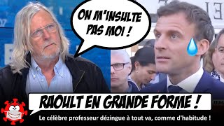 Didier Raoult TACLE Macron et François Braun  deux pour le prix dun [upl. by Sirromed]