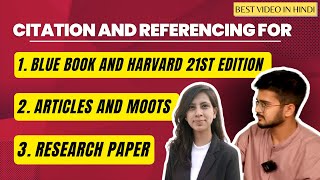 How to do Blue Book Citation and Referencing using Microsoft Word  Harvard Bluebook 21st Edition [upl. by Rutra]