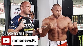 KSW 39 Pudzianowski vs Kowalczyk twarzą w twarz [upl. by Eux605]