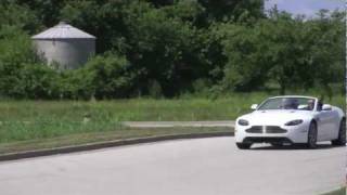 Aston Martin V8 Vantage S Roadster  Start Accelerate Flyby [upl. by Ailehs222]