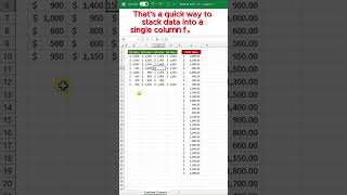 Excel Tricks Combine Columns in seconds [upl. by Ramma121]