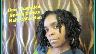 3814 How I Did My Spring TwistsNafy Collection Review [upl. by Elletsirk]