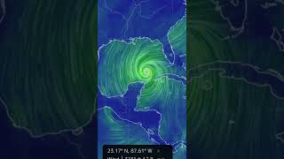 Hurricane MILTON has a MiniHURRICANE IN front of it that will hit Florida FIRSTHurricaneMilton [upl. by Calandria]