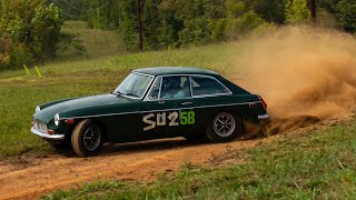 THSCC Points Rallycross 9  1974 MG B GT  Yanceyville 14 September 2024 [upl. by Vadnee664]