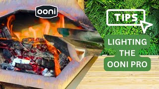 How I Light the Ooni Pro Woodfired Pizza Oven  Step by Step [upl. by Evadnee]