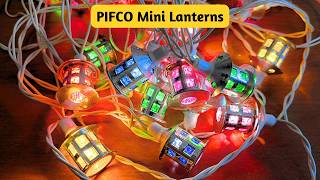 Repairing Vintage PIFCO Mini Lanterns Christmas Lights [upl. by Herates]