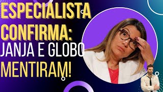 Especialista descobre lorota de Janja e Globo [upl. by Eimaral]