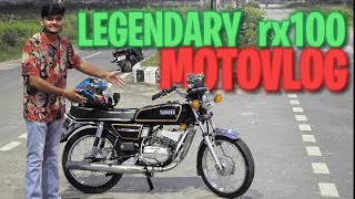 THE LEGEND YAMAHA RX100  MOTOVLOG  RESTORED IN 1 LAKH RUPEES [upl. by Ulises36]