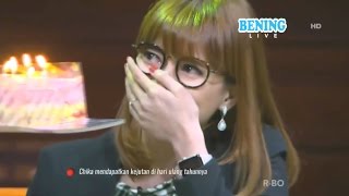 CHIKA Nangis DEDDY Beri Kejutan Ultah ke29  Hitam Putih 25 April 2017 [upl. by Aliber]