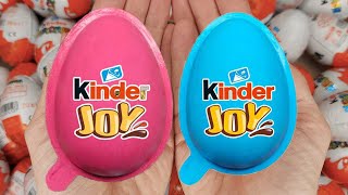 NEW 500 Yummy Kinder Joy Surprise Egg Toys Opening A Lot Of Kinder Joy Chocolate ASMR 5550 [upl. by Erdua433]